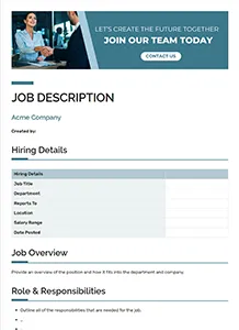 The Importance of Strategic Job Descriptions